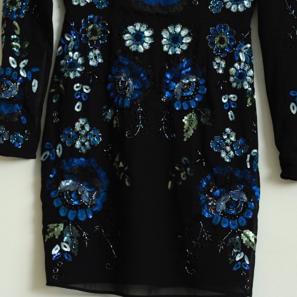 NEEDLE&THREAD GEORGETTE SEQUIN DRESS *FINAL PRICE* - Picture 7 of 12